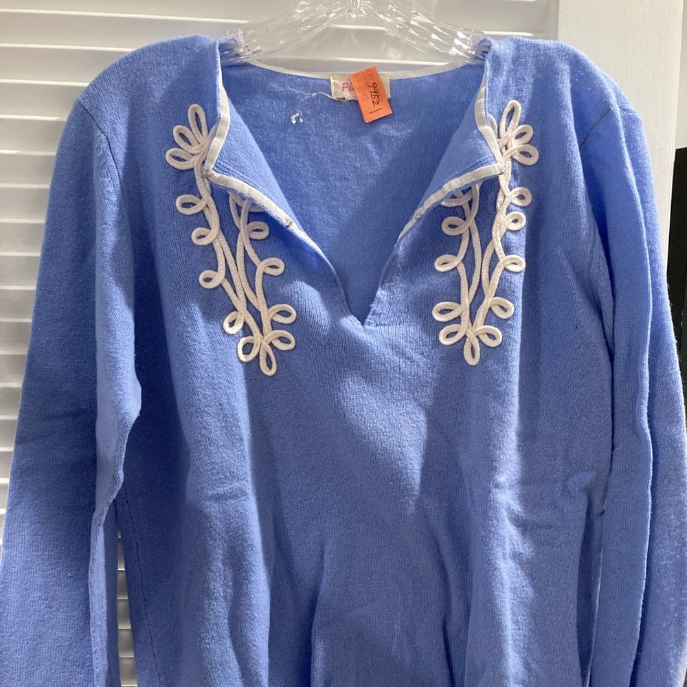 Pink Pineapple cashmere sweater